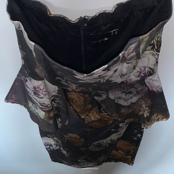 🌻 Vintage Floral ASOS Petite MIDI Dress Size 6 NWOT - Picture 3 of 9